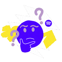 Only You Thinking Sticker by Spotify