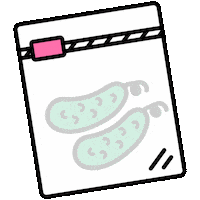 Storage Pickles Sticker by clever carbon