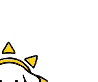 Dog Sun Sticker by duskin_dusken_official