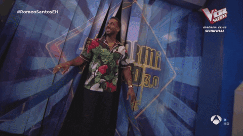 romeo santos bachata GIF by El Hormiguero