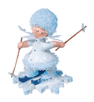 Skifahren Sticker by Kuhnert