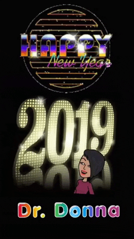 counting down happy new year GIF by Dr. Donna Thomas Rodgers