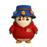 Tired Penguin Sticker by Zaddy