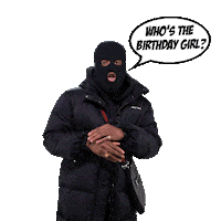 Birthday Girl Lol Sticker by Drillogram