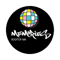 TherRiseHotel disco ball memories rooftop bar rise hotel memoriesrooftopbar Sticker
