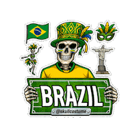 Copa Del Mundo Halloween Sticker