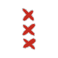 Red Crosses No Sticker by Zinaida Kazantseva