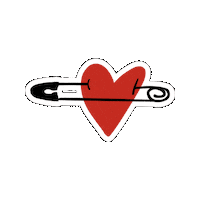 With Love Heart Sticker by Zinaida Kazantseva