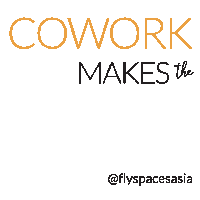 work dream Sticker by FlySpaces Asia