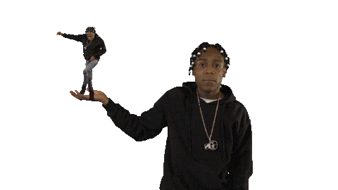 Hip Hop Kiss Sticker by 22Gz