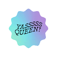 Queen Pride Sticker by Line and Doodle