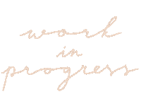 Working Work In Progress Sticker