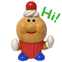 Toy Cupcake Sticker