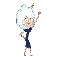 Happy Super Power Sticker by SAMA SIDEKICKS
