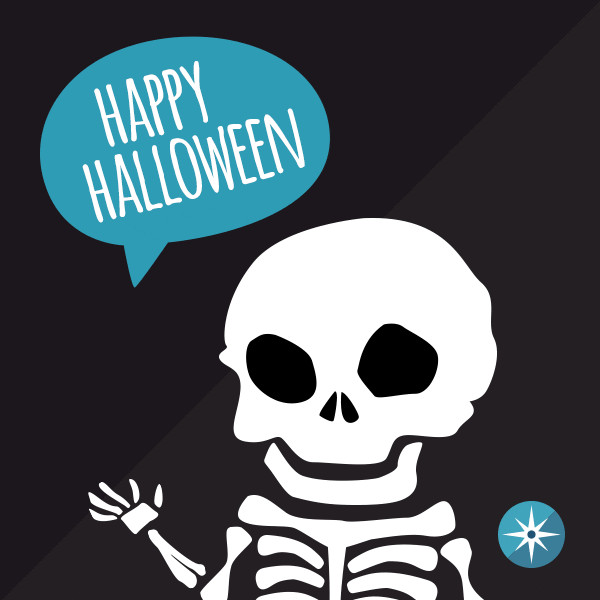 Halloween Skeleton GIF by enCOMPASS
