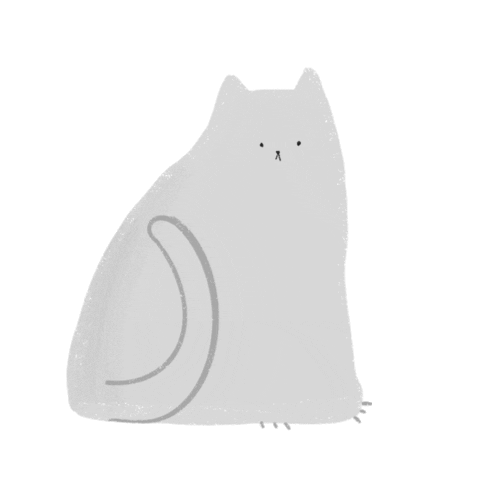 danariesgo cat tired sleepy kitten Sticker