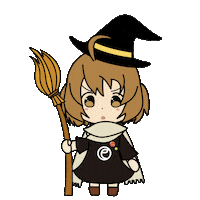 Girl Halloween Sticker by Entowa's
