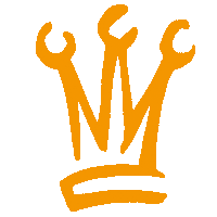 ovrijnsburg oranje zwaaien kroon ovrijnsburg Sticker