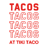tikitaco_kc tacos taco tikitaco Sticker