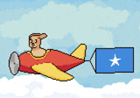 Flag Somalia GIF by Abstract HotDogs