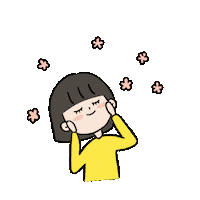 꽃 花 Sticker