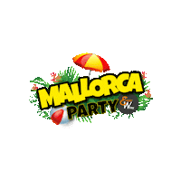 Party Mallorca Sticker by BurgerWerk