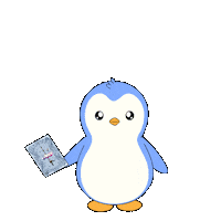Excited Trading Cards Sticker by Pudgy Penguins