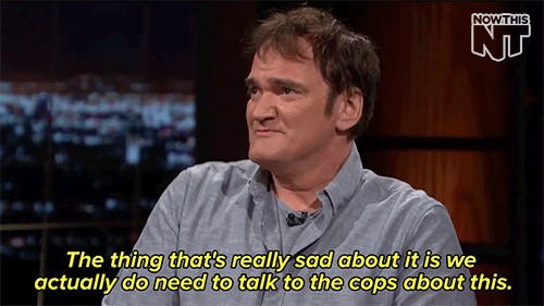 quentin tarantino news GIF by NowThis 