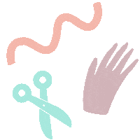 Art Hand Sticker by The DIME Store