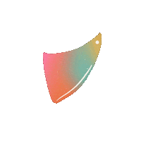 Rainbow Surf Sticker