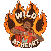 Wild At Heart Love Sticker by Zumba Wear Europe