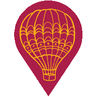Hot Air Balloon Albuquerque Sticker by Harnick Orthodontics