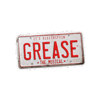 intheatre_productions grease grease the musical grease is the word Sticker