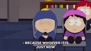 eavesdropping wendy testaburger GIF by South Park 