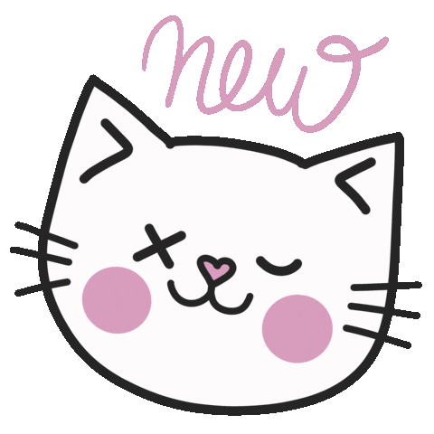 New Post Drawing Sticker by Cat & Raven