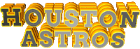 Houston Astros Baseball Sticker by GIPHY Text