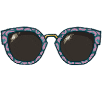 Eva_Sekeresova cool green sunglasses glasses Sticker