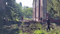 Primary School in Kharkiv Damaged by Overnight Strike
