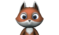 Fox Tea Sticker by nous Animation