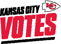 Voting Kansas City Chiefs Sticker by NFL
