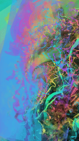 Black Hole Rainbow GIF by Mollie_serena