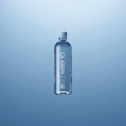 wateriqco water health smart bottle GIF