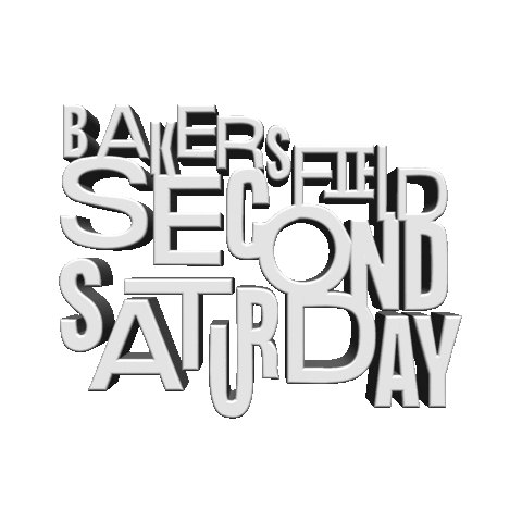 bakersfieldsecondsaturday giphyupload bakersfield 2ndsaturday 2ndsat Sticker