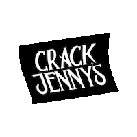 Crack Jennys Sticker by Happy Endings Dublin