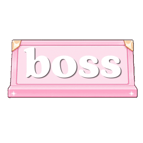 The Boss Sticker by NZ Collab
