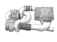 Truck Motor Sticker