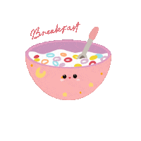 shafiyyatulzahra food breakfast cereal shafiyyatulzahra Sticker