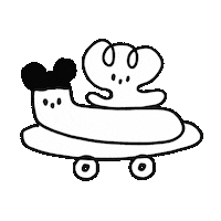 Skateboard Snail Sticker