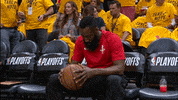 jamming out 2018 nba playoffs GIF by NBA