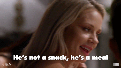 feed me snack GIF by Married At First Sight Australia